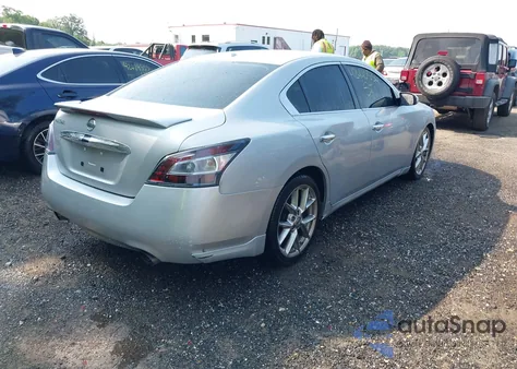 2009 Nissan Maxima S/Sv из США, поврежденный, VIN 1N4AA51E19C828245